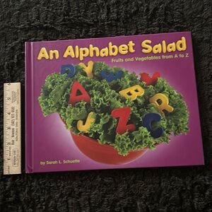 Large Picture Book- An Alphabet Salad